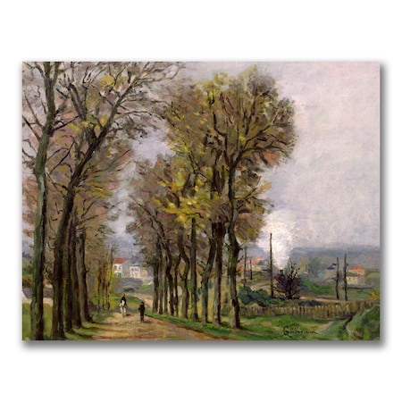 Jean Baptiste Guillamin 'Landscape In France' Canvas Art,18x24